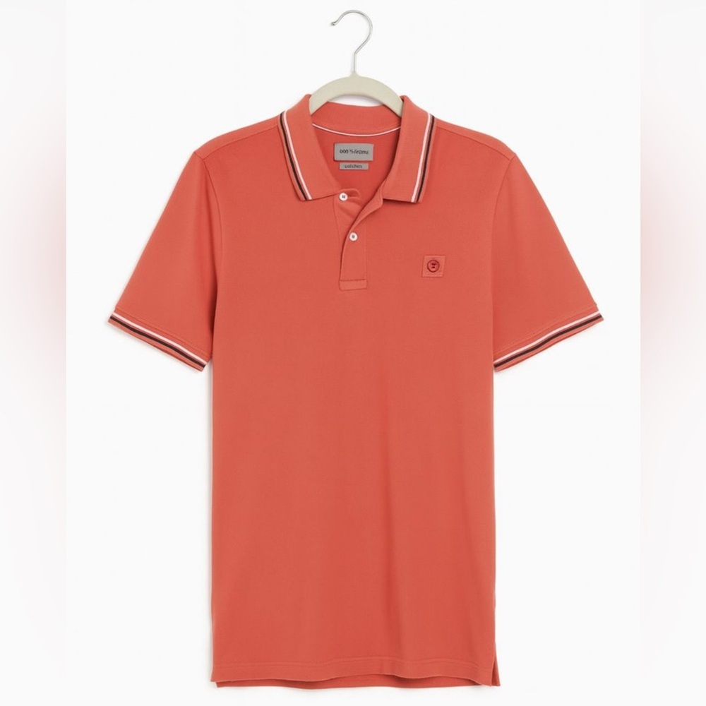 BUGATTI | Coral Cotton Polo Shirt